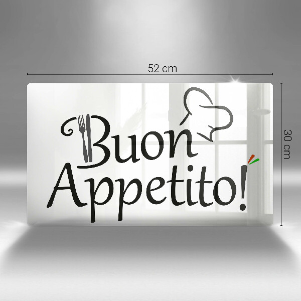 Chopping board The inscription Buon Appetito!