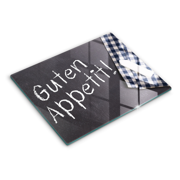 Chopping board The inscription GUTEN APPETIT!
