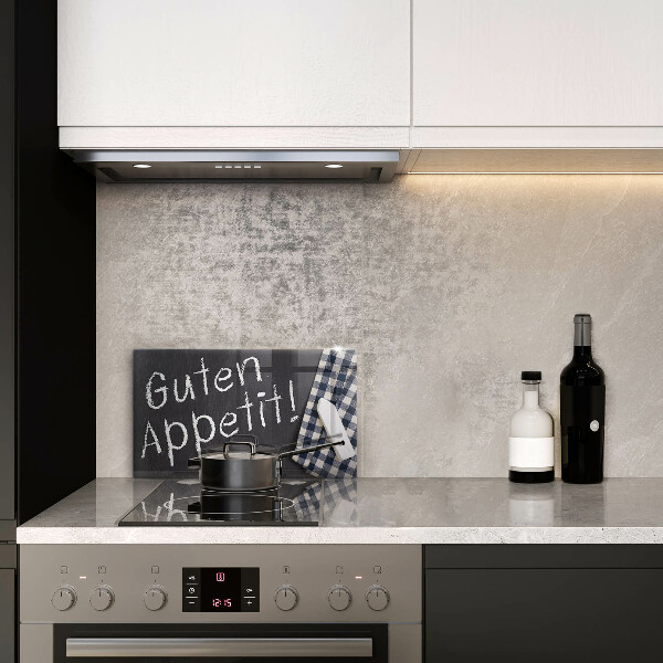 Chopping board The inscription GUTEN APPETIT!