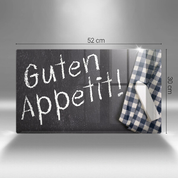 Chopping board The inscription GUTEN APPETIT!