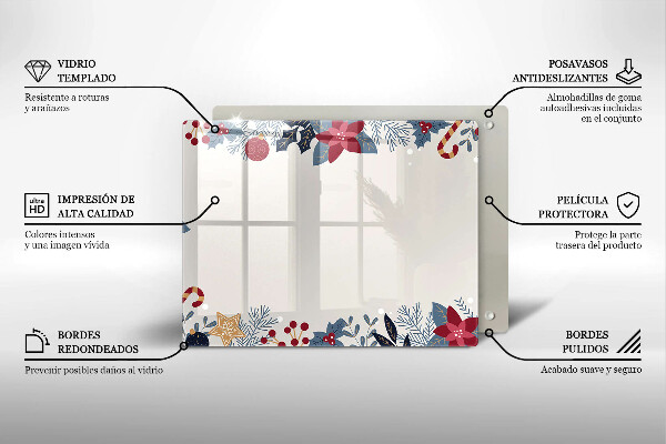 Chopping board Christmas decorations