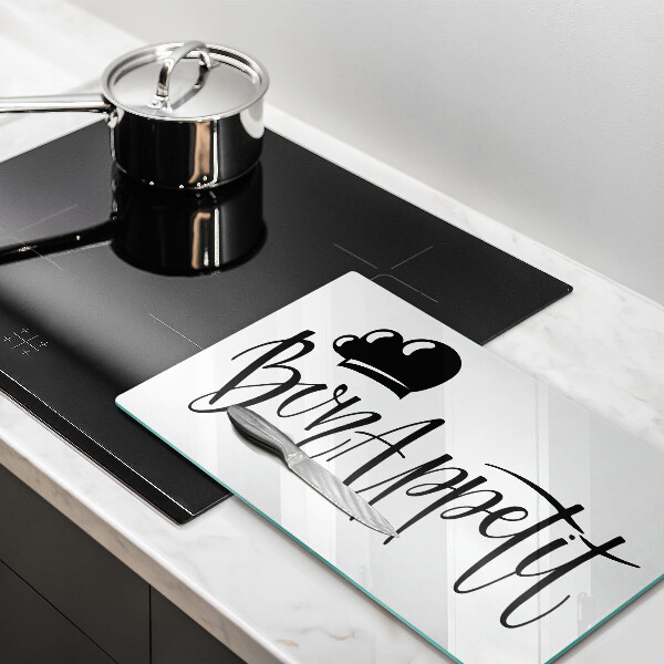 Chopping board The inscription Bon Appetit