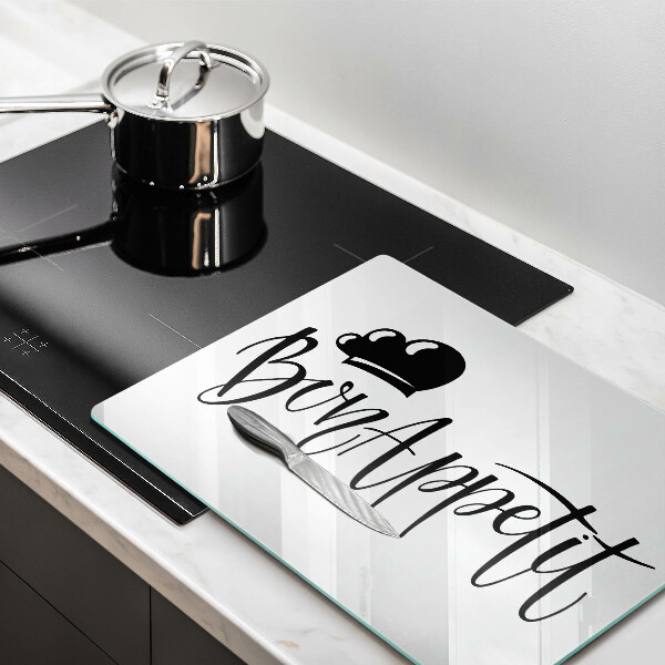 Chopping board The inscription Bon Appetit