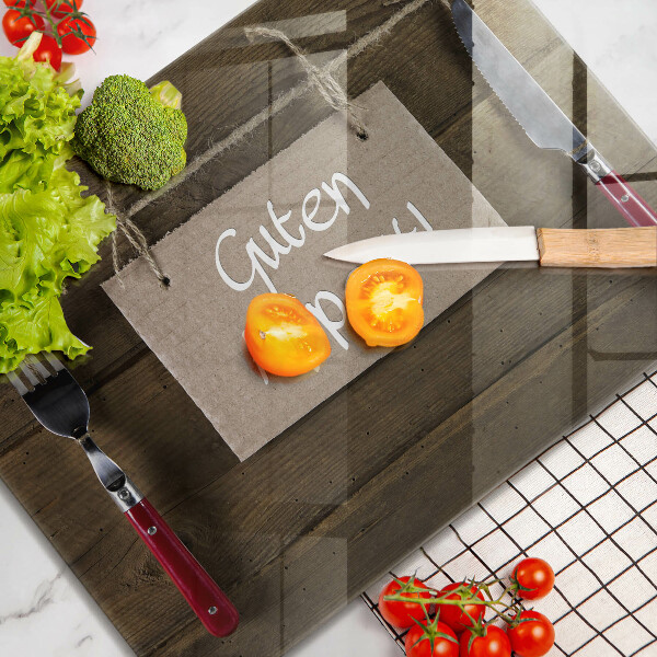 Chopping board GUTEN APETIT inscription boards