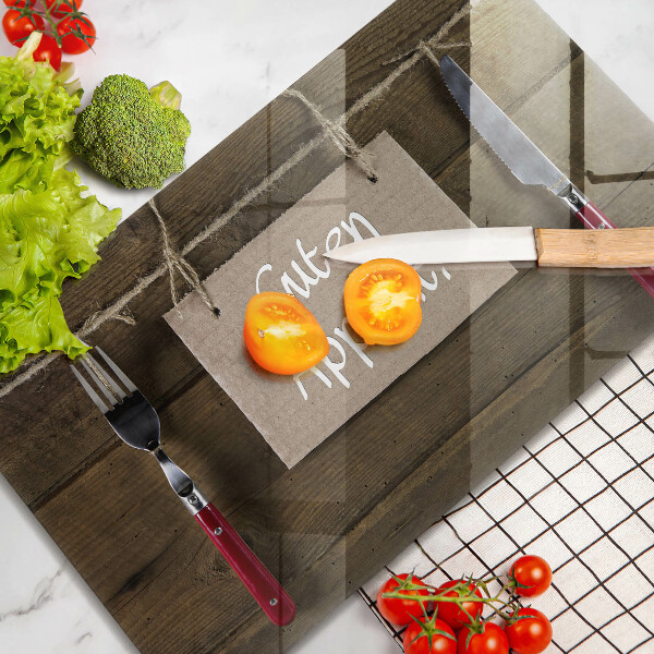 Chopping board GUTEN APETIT inscription boards
