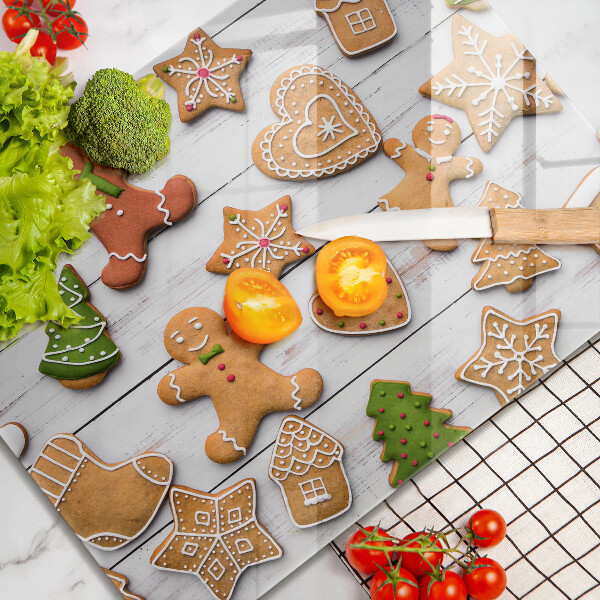 Chopping board Christmas gingerbread