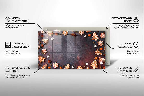 Chopping board Gingerbread Christmas