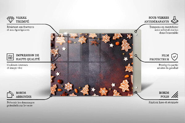 Chopping board Gingerbread Christmas