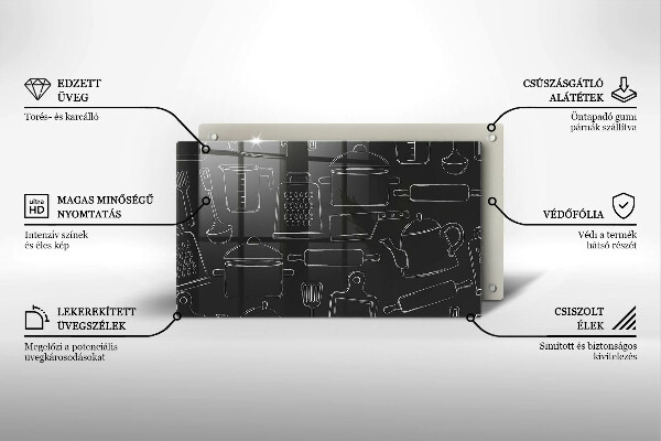Chopping board Drawing kitchen accessories
