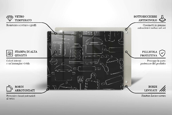 Chopping board Drawing kitchen accessories