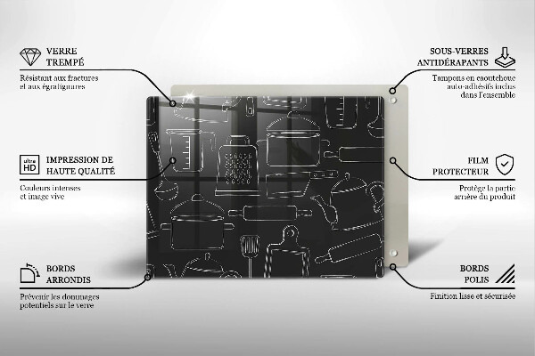 Chopping board Drawing kitchen accessories