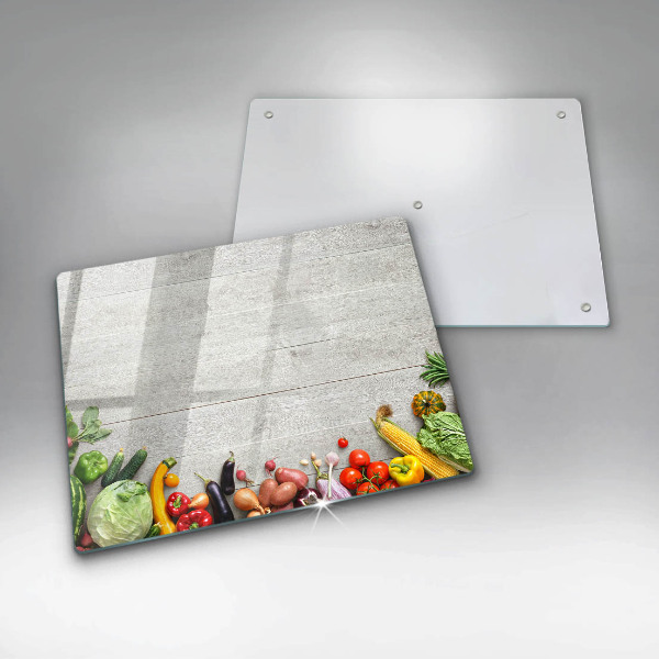 Chopping board Vegetables on the boards