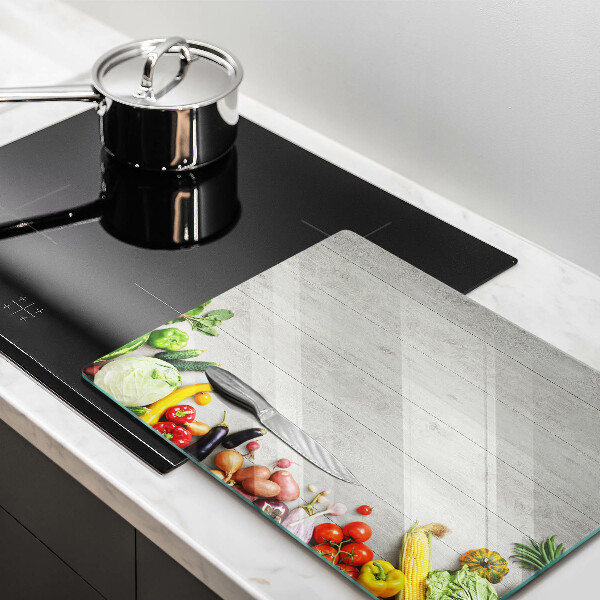 Chopping board Vegetables on the boards