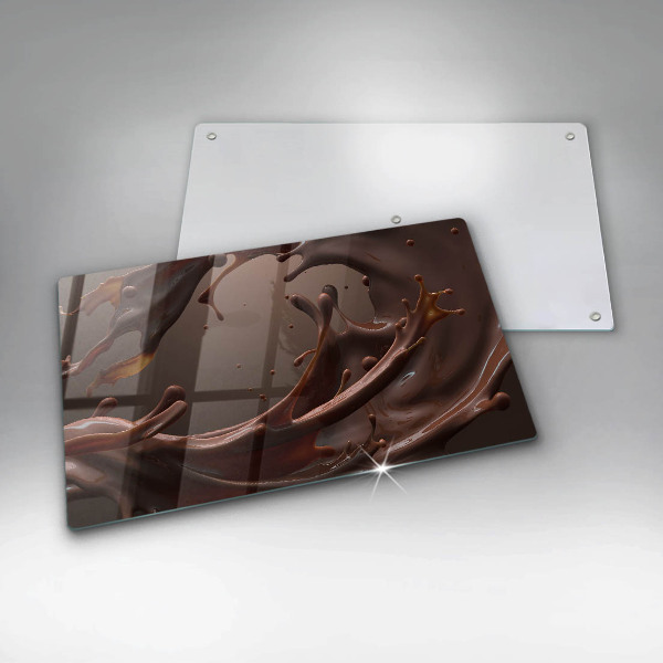 Chopping board Liquid chocolate