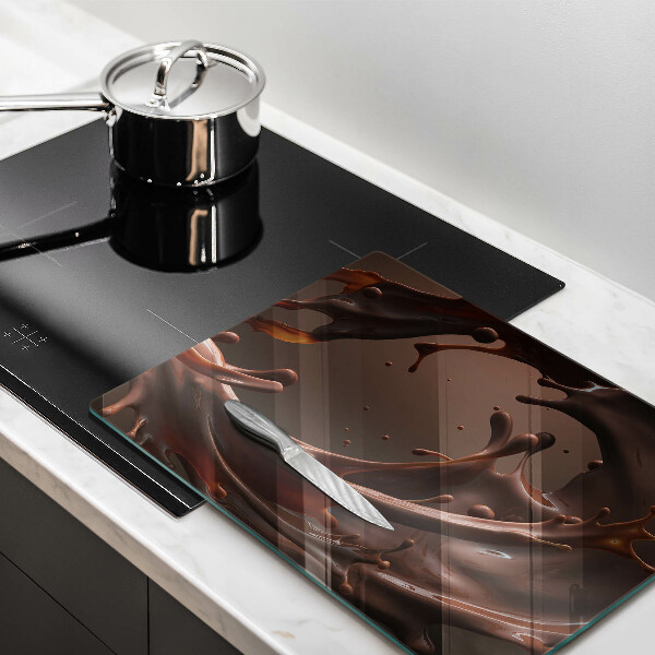 Chopping board Liquid chocolate