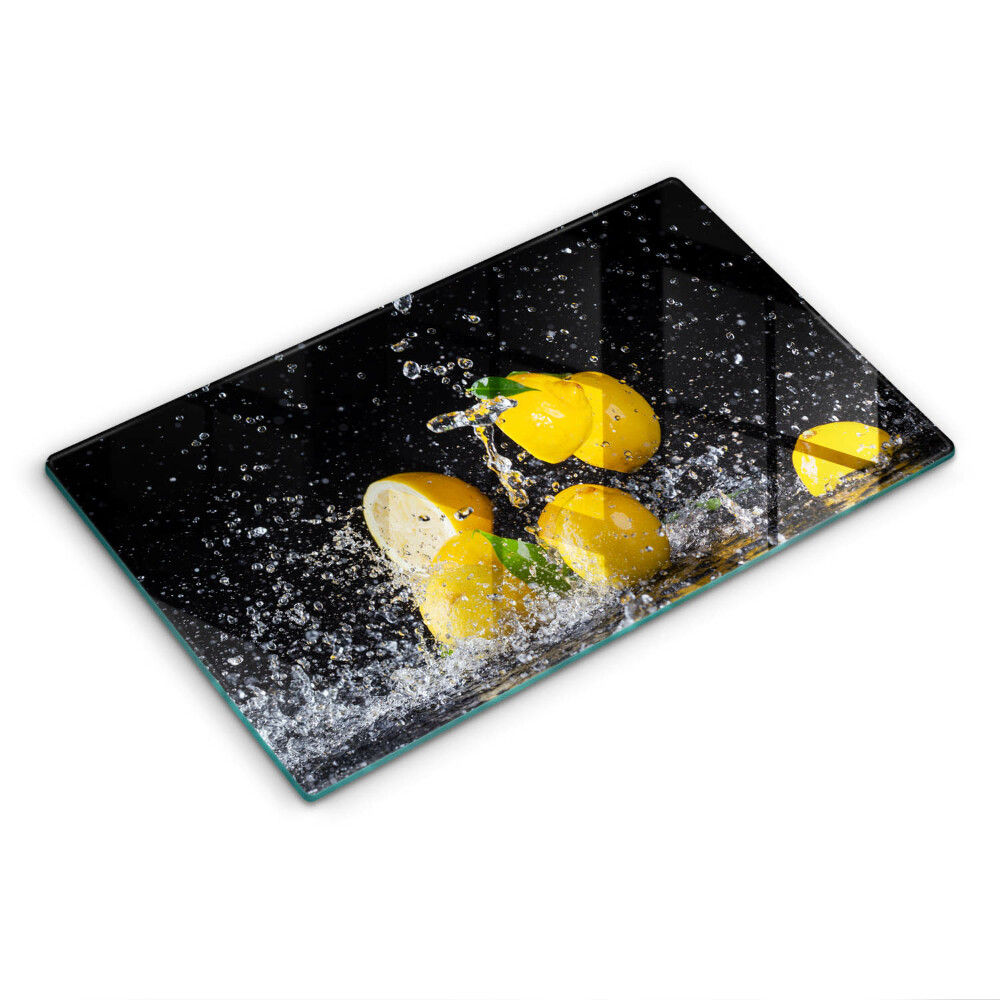 Chopping board Juicy lemon fruit