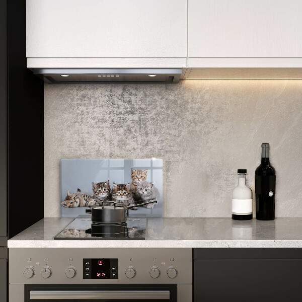 Chopping board Sweet small cats