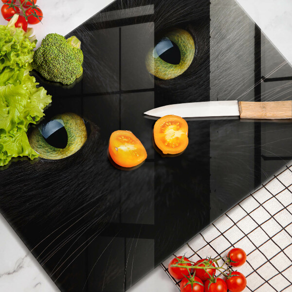 Chopping board Animal cat eyes