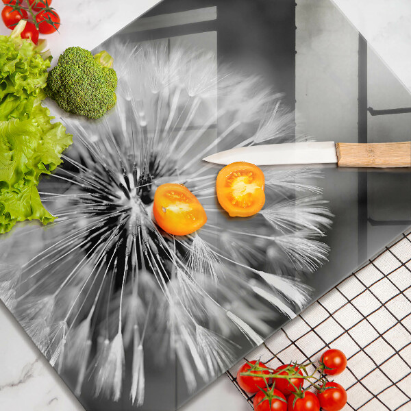 Chopping board Delicate dandelion