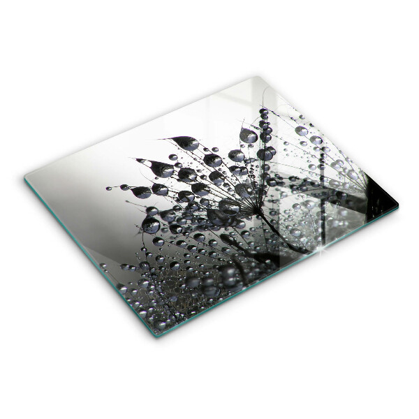 Chopping board Dandelions and dew