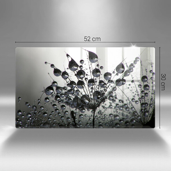 Chopping board Dandelions and dew