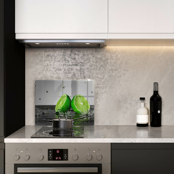 Chopping board Juicy lime and water