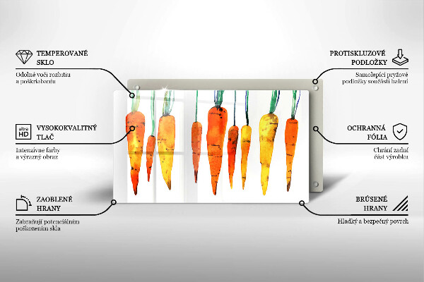 Chopping board Carrot illustration