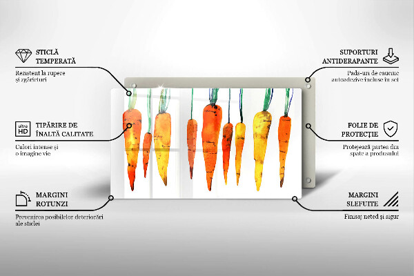 Chopping board Carrot illustration