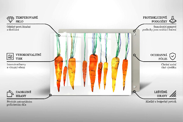 Chopping board Carrot illustration