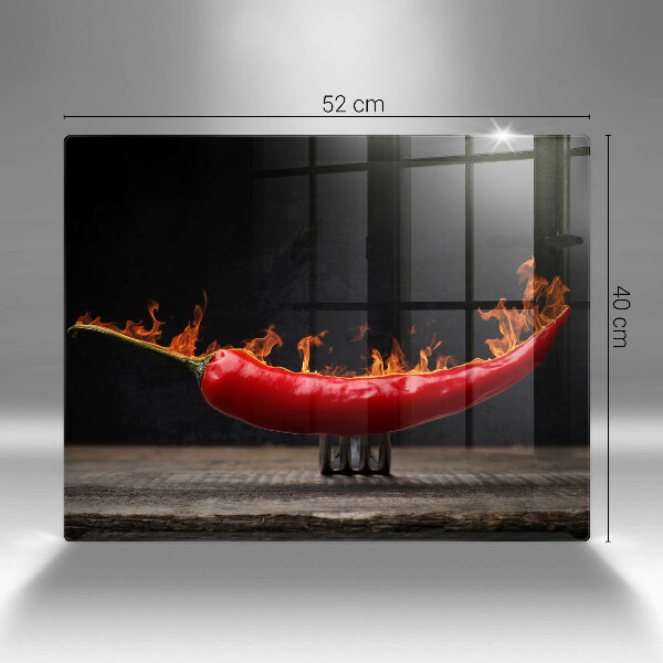 Chopping board Hot chili pepper