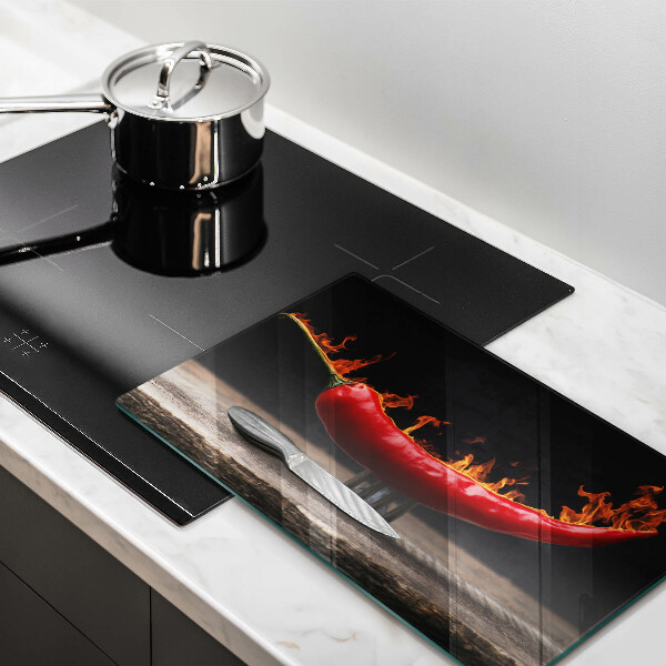 Chopping board Hot chili pepper