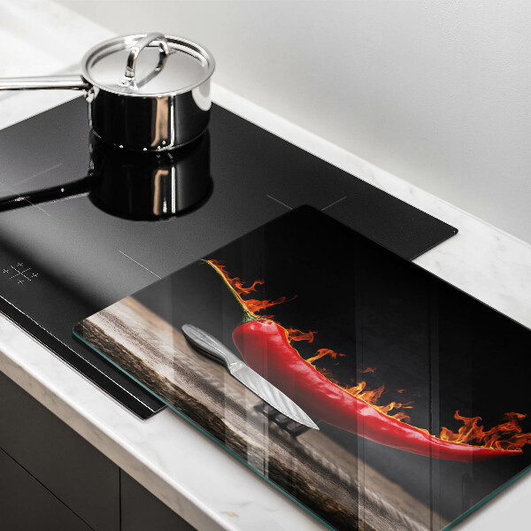 Chopping board Hot chili pepper
