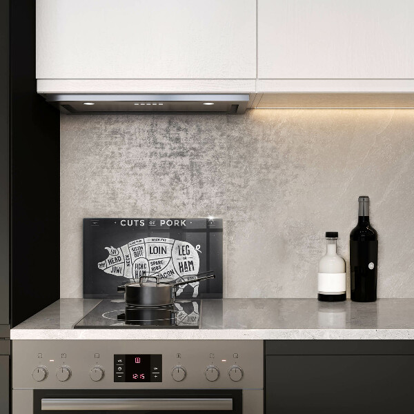 Chopping board Pork pig meat