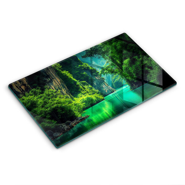 Chopping board Laguna landscape