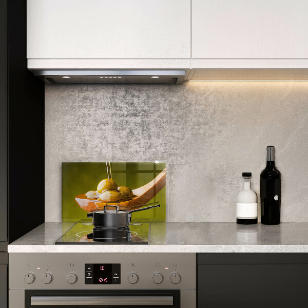 Chopping board Oliwa and olives