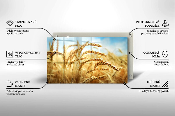 Chopping board Cereals in the field