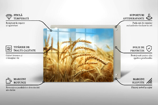 Chopping board Cereals in the field