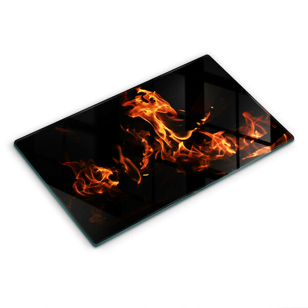 Chopping board Fire flame