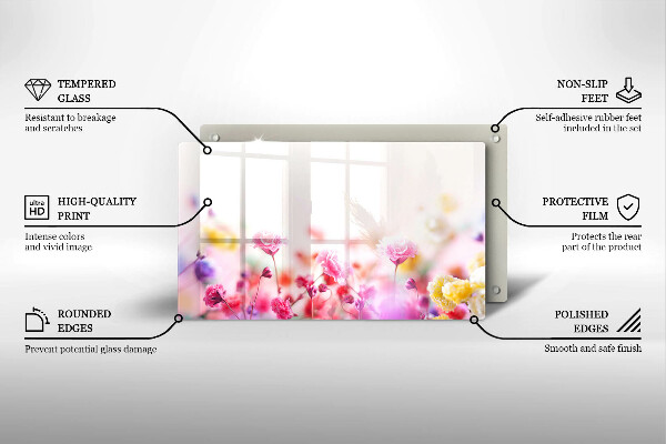 Chopping board Flower meadow