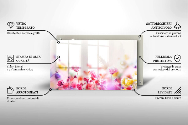 Chopping board Flower meadow
