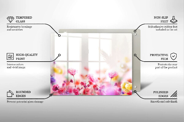 Chopping board Flower meadow