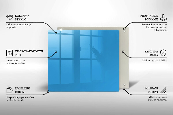 Chopping board Blue color