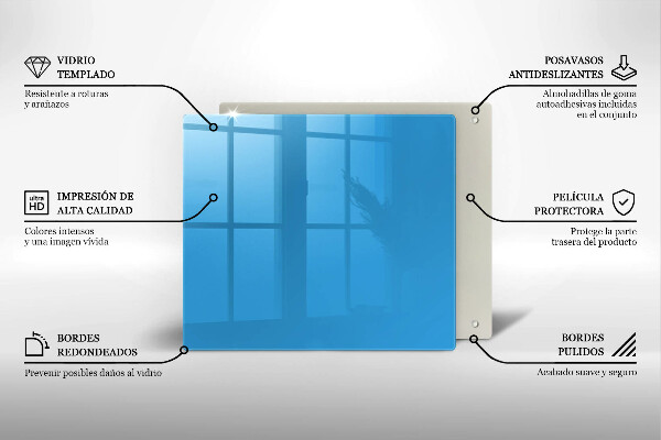 Chopping board Blue color