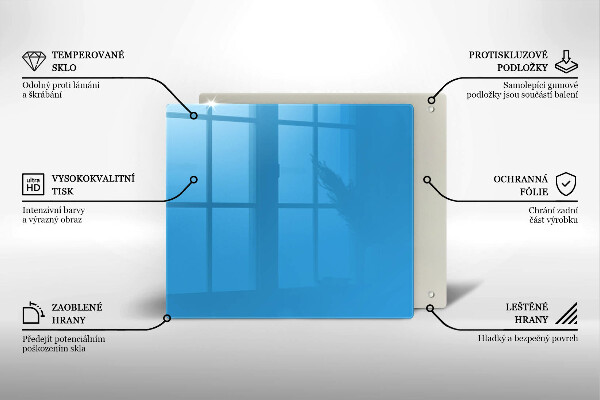 Chopping board Blue color