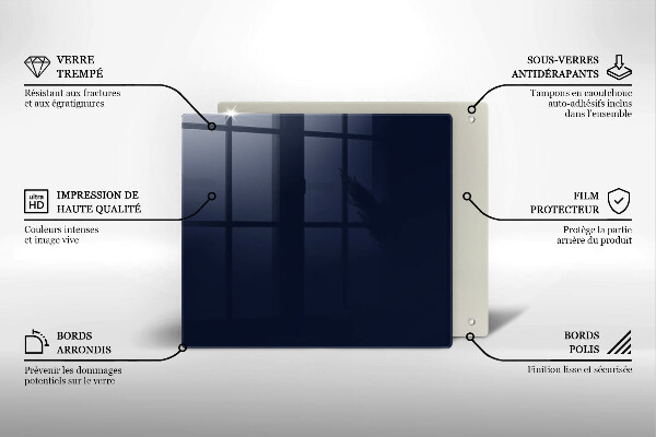 Chopping board Navy blue