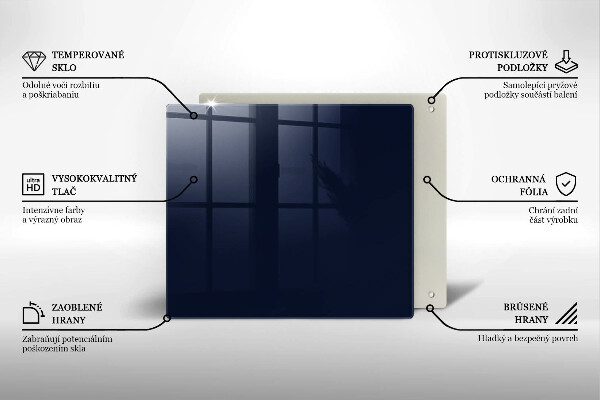 Chopping board Navy blue