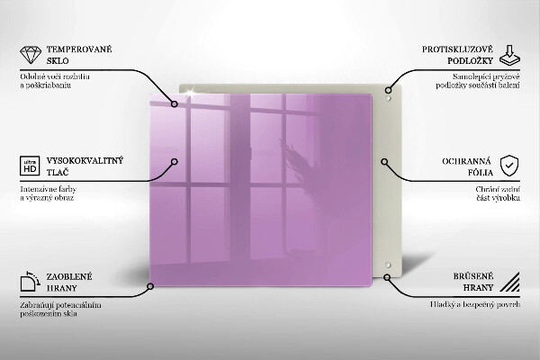 Kitchen worktop protector Violet colour