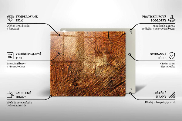 Kitchen worktop protector Wood grain