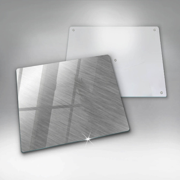 Kitchen worktop protector Metal texture background