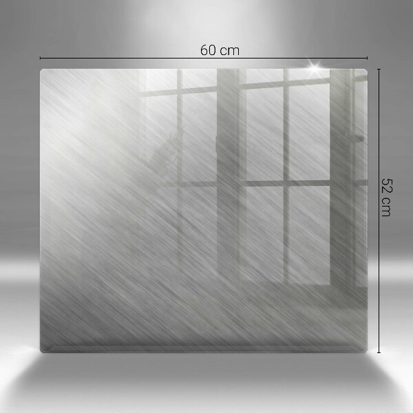 Kitchen worktop protector Metal texture background